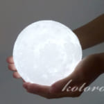 お月さまを手のひらに