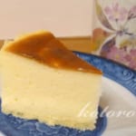 ふわとろチーズケーキをふわシャリに♪