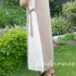 サイドプリーツがおしゃれなワンピ