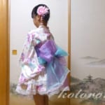 浴衣ドレスの夏祭りコーデ♪