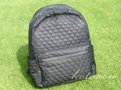 強撥水リュックなのに、おしゃれ♪ウォーキングにいいね