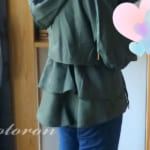 マウンテンパーカーなのに、かわいい♪