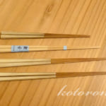 長期愛用中のお箸♪滑りにくくて掴みやすい、食洗器OK！