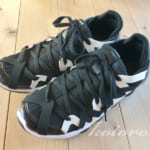 ちょっと変わったメンズ運動靴、主人のお気に入り♪