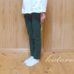 キッズ♪伸びるあったかロングパンツで寒い冬もへっちゃら！