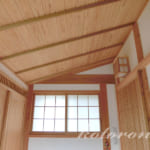 [Web内覧会29][玄関9]勾配天井はかっこいい＆ランチジャー