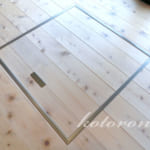 [Web内覧会50][家事室11]基礎断熱の床下収納＆定期おトク便