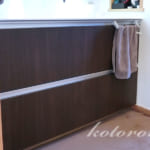 [Web内覧会52][洗面所3]蹴込みまで収納はやめた方がいい＆ラッシー