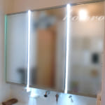 [Web内覧会53][洗面所4]ツインラインLED照明＆花の苗植え