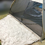 ポップアップテントでお庭キャンプ