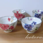 大好きな食器♪美濃焼「和藍」花水彩