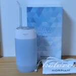 初めて口腔洗浄機を使ってみました