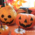 ハロウィン飾りつけ＆サツマイモ試し掘り