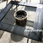 LOGOS アイアン 囲炉裏テーブルを常設