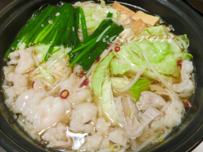 時短、自宅で簡単もつ鍋セット「しらかわ」