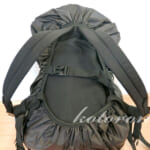 雨の日も安心、リュックレインカバー