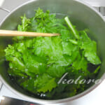 「アブラナ・かき菜・菜の花」美味しい茹で方♪
