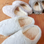 軽くてふわふわ♪冬用スリッパ