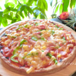 業務スーパー☆ミラノ風ピザクラストとっても簡単でおいしい！☆冷凍ピザ生地