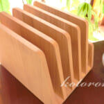 木製おしゃれなブックスタンドは、タブレットスタンドにオススメ！