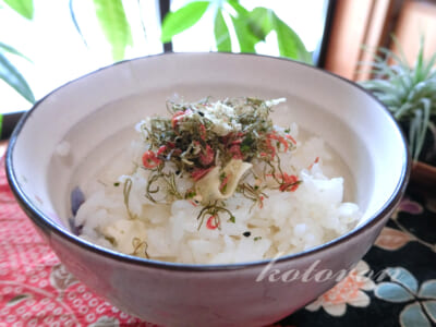 ふわとろな旨味たっぷり振りかけ「尾尻っ子」お吸い物にも!